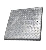 Checkered Cast Iron Cover Anti-Skid Surface Drainage Sewage Lines